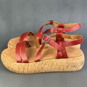 Lucky Brand Women's Jacobean Platform Sandal Wedge, New size 9.5